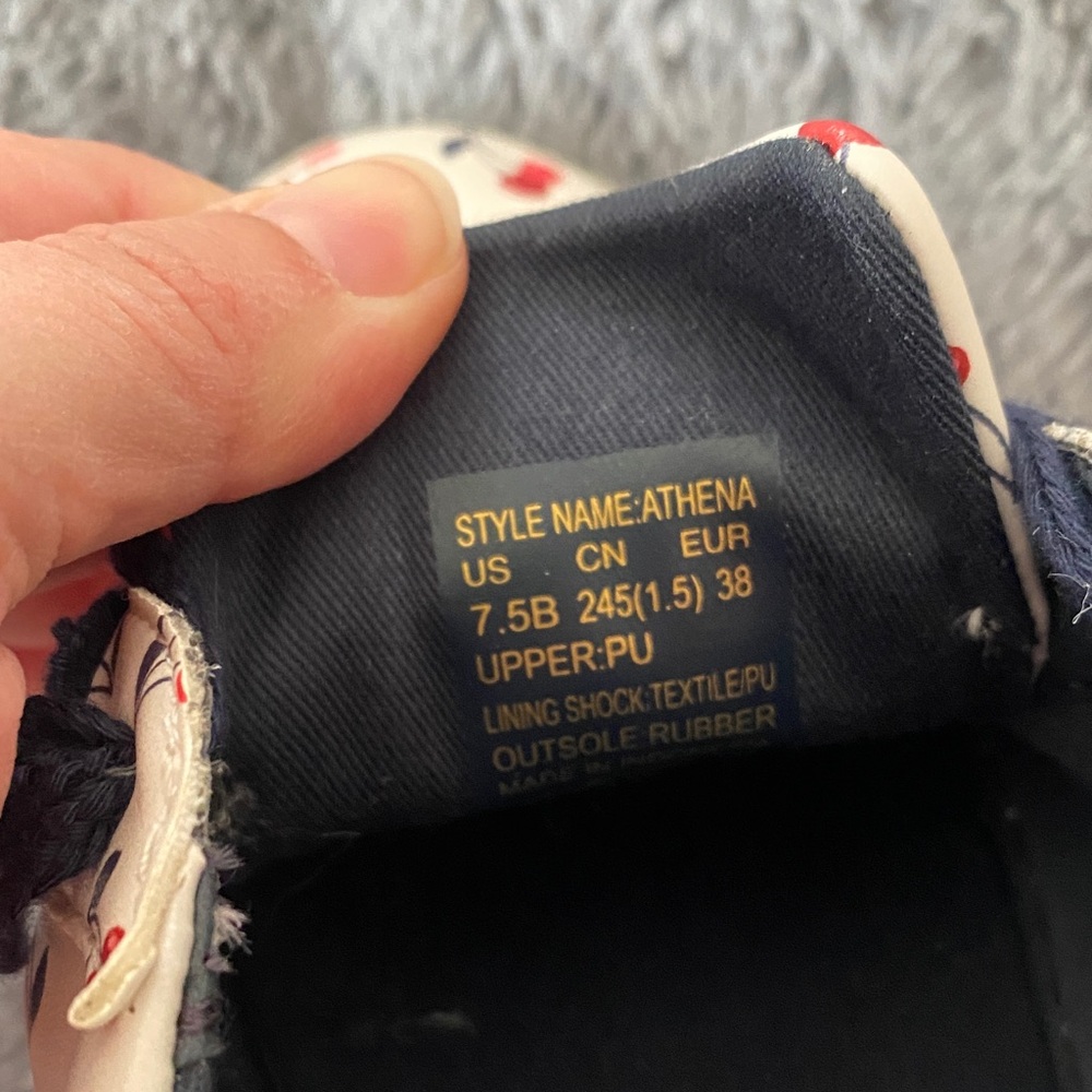 Kate Spade Sneakers with Cherry Design - Picture 9 of 9